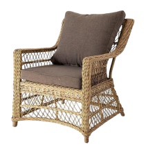 Кресло плетеное для уличных кафе и ресторанов